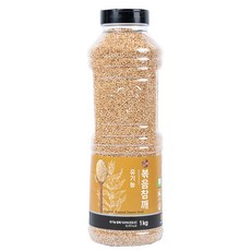 맛뜨락 유기농 통참깨로 만든 유기농 볶음참깨, 1kg, 1개