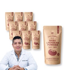 라라마켓 볶은 페루산 베이비 리마빈 파우더, 300g, 10개