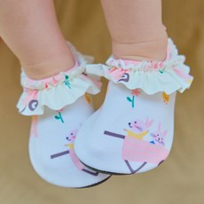 원이가게 여아 아동 유아 아기 베이비 물놀이 수영 신발 래빗엣팜 아쿠아슈즈