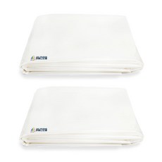 비닐전문올 두꺼운 침대매트리스비닐커버, 2) 1.6mX2.6m 2장/두꺼움 슈퍼싱글 매트리스, 1개