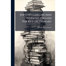 (영문도서)English-german And German-english Pocket-dictionary Paperback, Hutson Street Press, English, 9781024789034