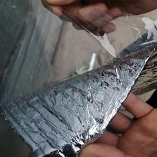 隔熱膜 反光隔熱膜 陽光房樓頂屋頂彩鋼大棚遮擋防曬, 1個, 優質款小氣泡,無自粘型2米寬10米長