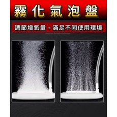 奈米氣泡石 打氣機專用 霧化細化曝氣除氯 氣泡盤, 1個, 白色（請務必詳閱注意事項）,5公分（請務必詳閱注意事項）