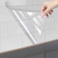 호밍사이 주방투명시트지 기 주방벽오염방지 름방지 시트지 불에타지않는주방시트지 60x100CM, 1개