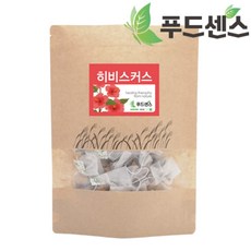 히비스커스 차 티백, 1개, 100개입, 1g