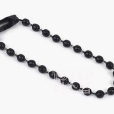 칼라 메탈 구슬줄 메탈줄 DIY재료 체인줄 메탈체인, 옐로우, 1개