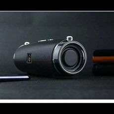 휴대용 블루투스 스피커 미니 무선 고 충실도 서라운드 사운드 서브 우퍼 야외 방수 캠핑 파티, [05] black