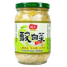 龍宏 酸白菜 火鍋湯底 包水餃 炒肉絲 全素, 1個