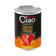 CIAO 喬爾 去皮番茄 - 義大利整粒番茄罐頭, 1個, 400g