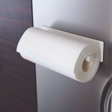 냉장고 자석 무타공 키친 타올 걸이 홀더 행주 붙이는 주방 랩 붙이는 행주걸이 키친타올홀더 자석주방걸이 랩홀더+노드커머스Shop, 빠른배송