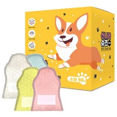 와우한빛 강아지신발 숨쉬는 신나라슈즈 80매, 혼합팩, 1개