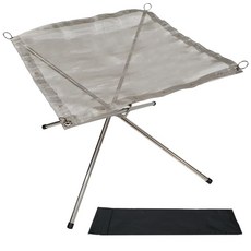 캠프닉 초경량 캠핑 불멍 화로대 초간단 업그레이드제품 수납가방 포함 야외용 휴대용 감성 캠핑 화로, 1개