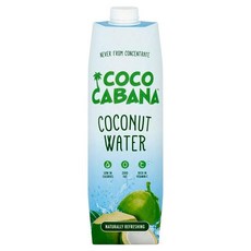 Coco Cabana 코코 카바나 코코넛 워터, 4개, 1L
