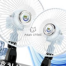 [칠마누] 자동차써큘레이터 자동차서큘레이터 차량써큘레이터 흡착식 에코카팬 차량용선풍기, 8인치-24V