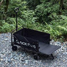 BLACKDOG 접이식 백 도어 캠핑 웨건 CBD2550JJ023, 1개, 블랙