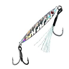 금속 낚시 루어 무게 트롤링 하드 베이트 배스 미끼 태클 송어 지깅 바닷물, 1. 1 pcs 2, A. 6cm 10g