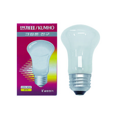 번개표 백열 크립톤 40W (220V) 불투명, 1개