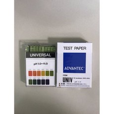 日本原裝 ADVANTEC (TOYO)石蕊試紙ph1-11 酸鹼試紙 每盒200張 PH試, 1個