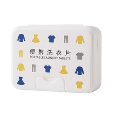 旅行用超濃縮洗衣片/泡泡紙, 25片裝