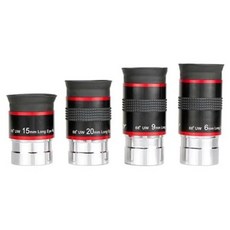 FMC 메탈 슈퍼뷰 아이피스 HD 광각 68 도 렌즈 1.25 인치 천체 망원경용 완전 코팅 6mm 1 개, 1개