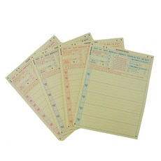 중등 120매 OMR 2 1 3교시 임용고시 답안지 JWD01B37, 본상품, 단일, 1개, 1매