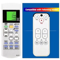 XIVUE Brondell 비데 변기 시트 스와시 S900용 교체 리모컨 (S1400 S1200 S1000 S300 CL825와도 작동) 장착 브래킷 포함 화이트 B620