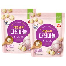해표 리얼큐브 다진마늘, 2개, 23g