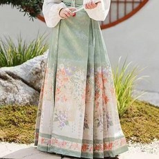 女童中國風漢服兒童古裝馬面裙