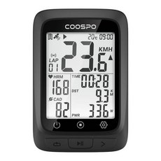 자전거 방수 GPS 속도계 COOSPO 컴퓨터 무선 사이클링 주행 거리계 2.4 인치 FSTN 블루투스 5.0 ANT BDS BC107 BC26, 3) BC107-B, 1개