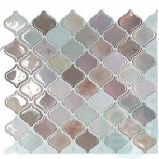 위블리 접착식 타일스티커(적혼합)