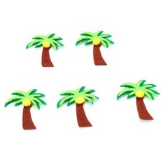 야자나무펠트 5개 펠트원단