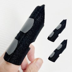 뉴제닉 손가락 보호대 깁스 지지대 부목 2개입 검지 중지 약지 소지 고정, 1개