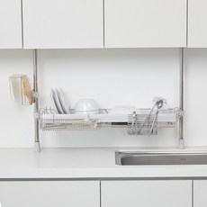 제이비제이 기둥식 스타일 컬러 그릇 식기 건조대 기본형, 다크그레이