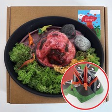 숲종이 화산폭발놀이 유아 과학실험키트 가정보육