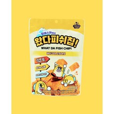왔다피쉬칩 버터구이오징어맛 다이어트 단백질스낵 어포튀각 건강과자, 5개, 30g