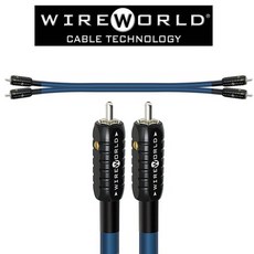 WireWorld 와이어월드 스테레오케이블 Oasis7 [1미터] 하이파이 인터커넥터케이블 오아시스7, 1개