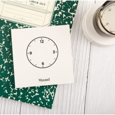 디자인아지트 학습스탬프 원형 SC02 의류용잉크, 1개, 검정