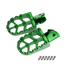 오토바이 CNC 알루미늄 합금 페달, 05 green, 1개