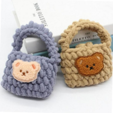 취미 파우치 DIY 키트 뜨개질 코바늘 미니 귀여운 59000EA 1EA, 베이지