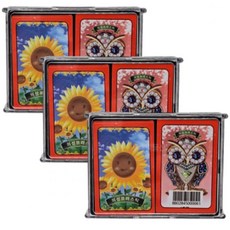 가을꽃 해바라기 화투 전통놀이 명절 선물용 3개phi3+8Dxd