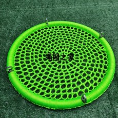 훈련 스윙 발달 감통기구 기구 45CM 키즈카페 그린 특수 그네 원형, 형광색 원반 그네 60 지름 끈 길이 2.2m, 1개