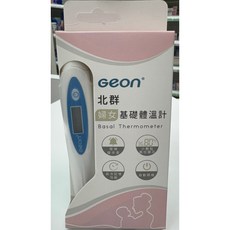 Geon 北群 婦女基礎體溫計 (MT-B231) 小數點兩位顯示 發燒提示音 前次記憶功能 自動關機, 1個, 1入/組