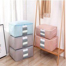 이불수납함 이불 수납 가방 특대형 부직포 옷 정리함 의류 수납용 박스, 특대형 그레이