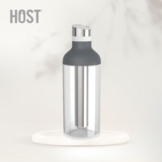 HOST 過濾玻璃水瓶 淺灰 2956, 1個