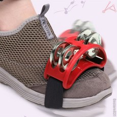 일상발견 발탬버린 연주소품 교회찬양인도용악기 퍼커션 내구성강한플라스틱바디, 옐로우