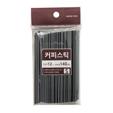 카페커피스틱 운커피스틱 민광 커피스틱12cm(S) 140개입 커피막대 커피빨대 ujd+1384xt