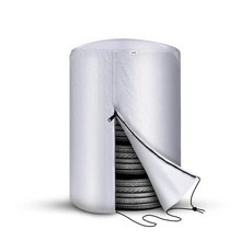 ANBEN 타이어 커버 뒤 기모 타입 차용 수납 두꺼운 숨겨진 지퍼 옥외에서의 보관 비, 1개