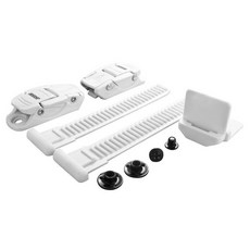 나사 없는 변환기 장착 키트 - 표준 크기 검은색 변환기Acc., White