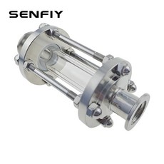 조준기 유리 진공 플랜지 KF16 스테인리스 SS304 KF50 30 40MM 트라이 스틸 KF25 클램프 KF40