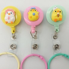 간호사 테이프걸이 사원증목걸이 학생증목걸이 카드목걸이, 1개, 오리삼남매_모음